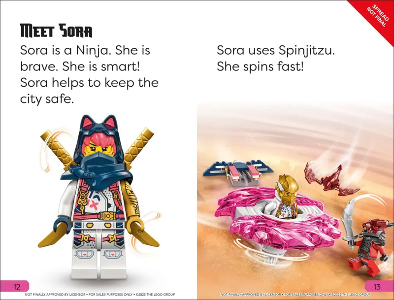 DK Super Readers Level 1 LEGO Ninjago US - Paperback / softback