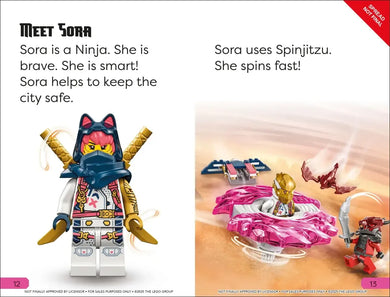 DK Super Readers Level 1 LEGO Ninjago US - Hardback