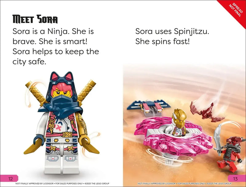 DK Super Readers Level 1 LEGO Ninjago US - Hardback