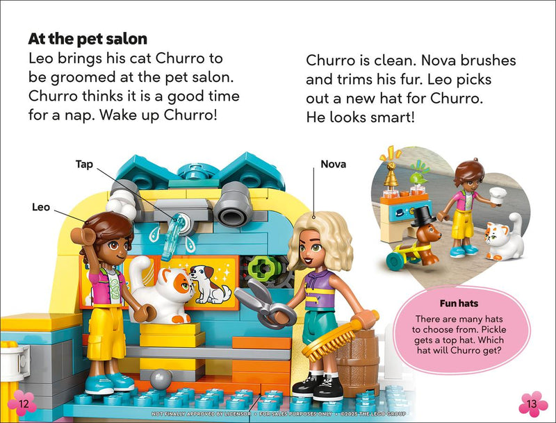 DK Super Readers Level 2 LEGO Friends US - Hardback