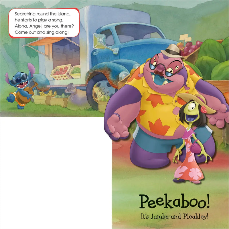 Pop-Up Peekaboo! Stitch US - Board book