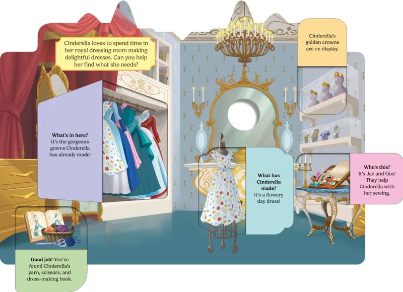 Disney Princess Cinderella's Play Castle US - Hardback