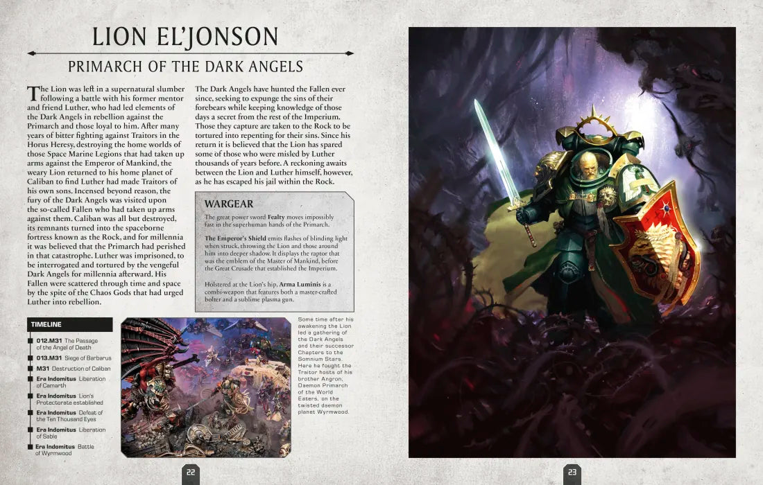 Warhammer 40,000 Character Encyclopedia (Library Edition) US - Hardback