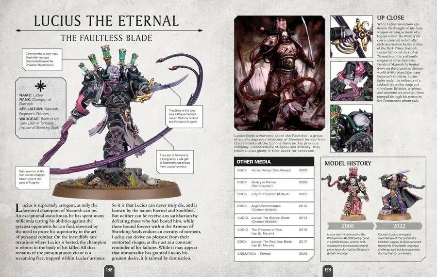Warhammer 40,000 Character Encyclopedia (Library Edition) US - Hardback