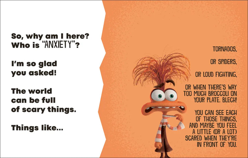 Disney Inside Out 2 Hello, I'm Anxiety US - Hardback