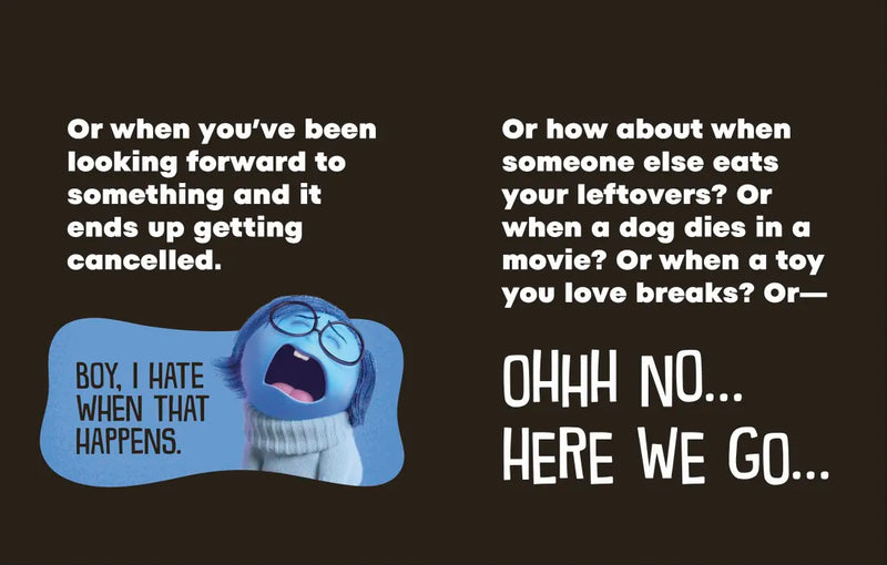 Disney Inside Out 2 Hello, I'm Sadness US - Hardback