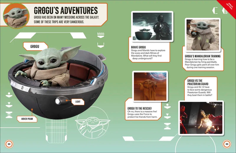 Star Wars The Mandalorian and Grogu Ultimate Sticker Collection US - Paperback / softback