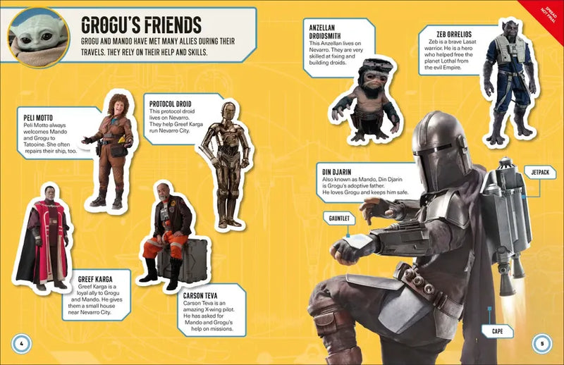 Star Wars The Mandalorian and Grogu Ultimate Sticker Collection US - Paperback / softback