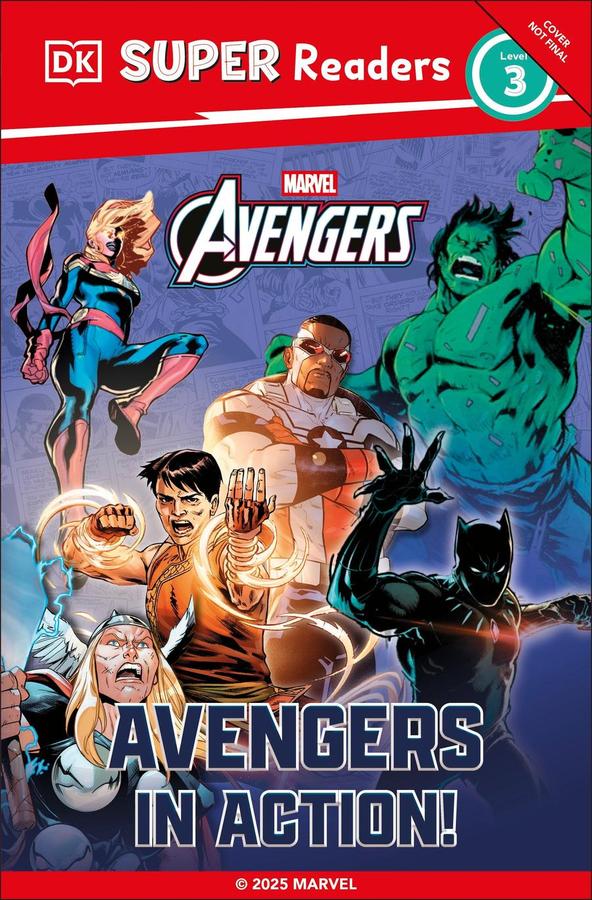 DK Super Readers Level 3 Marvel Avengers in Action