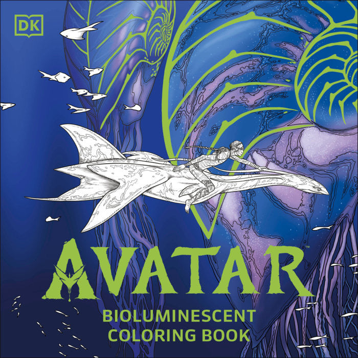 Avatar Bioluminescent Coloring Book cover