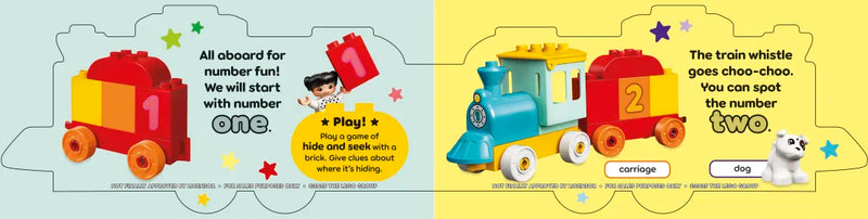 LEGO DUPLO Number Train US - Board book