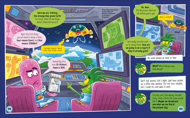 An Alien's Guide to Dinosaurs US - Book