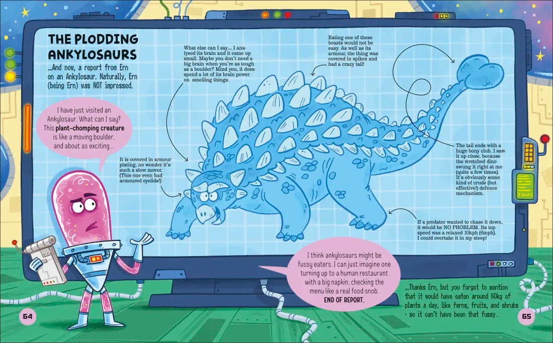An Alien's Guide to Dinosaurs US - Book