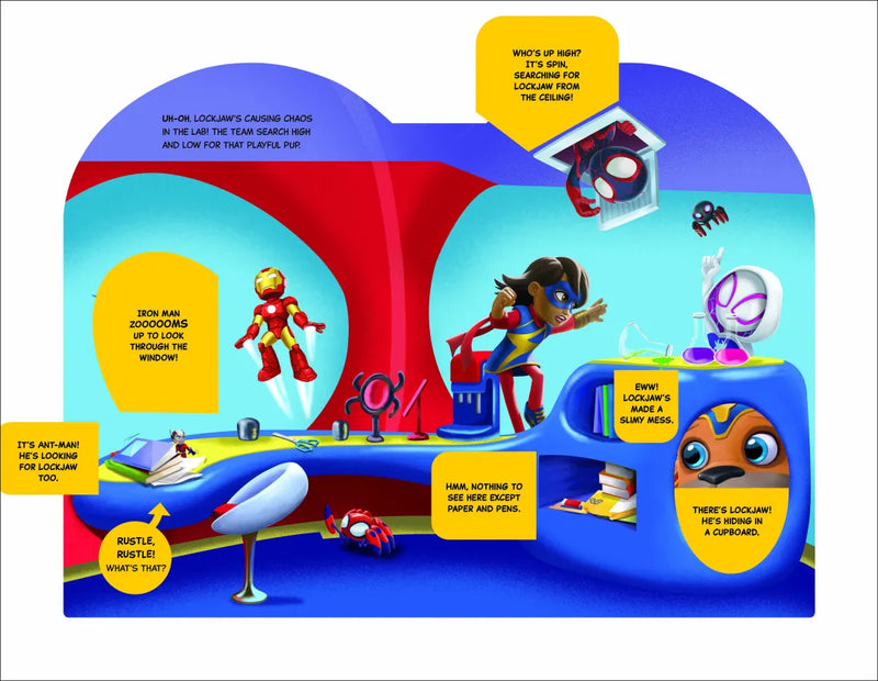 Marvel Spidey and his Amazing Friends Playbook US - Hardback