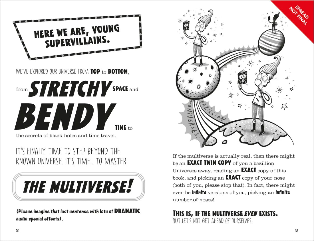 Astrophysics for Supervillains 3 Mastering the Multiverse (and Other Secrets of Space and Time) US - Paperback / softback