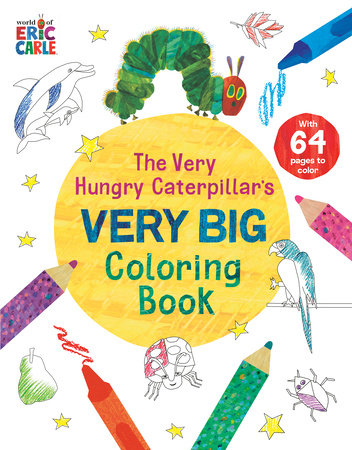 The Very Hungry Caterpillar's Very Big Coloring Book-Children’s interactive and activity books and kits-買書書 BuyBookBook