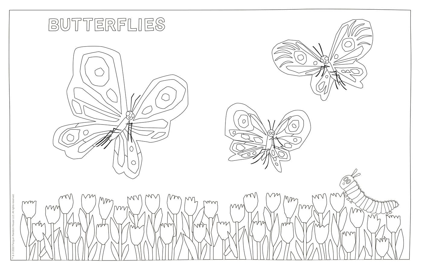 The Very Hungry Caterpillar's Very Big Coloring Book US - Paperback / softback