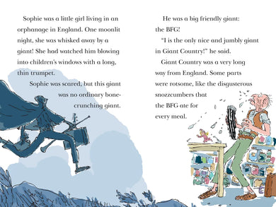 The BFG: The Gloriumptious Giant Capture US - Paperback / softback