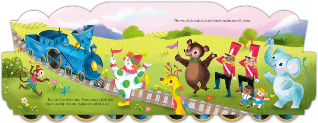 The Little Engine That Could: A Book with Wheels US - Board book