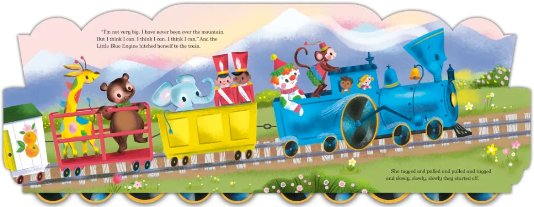 The Little Engine That Could: A Book with Wheels US - Board book