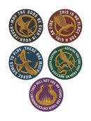 The Hunger Games: Mockingjay Icon Stickers - Sticker Set of 5-Lifestyle and Leisure-買書書 BuyBookBook