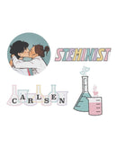 Ali Hazelwood: The Love Hypothesis Stickers - Sticker Set of 4-Lifestyle and Leisure-買書書 BuyBookBook