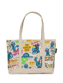 Sesame Street: The Monster at the End of This Book Large Zippered Tote-Lifestyle and Leisure-買書書 BuyBookBook