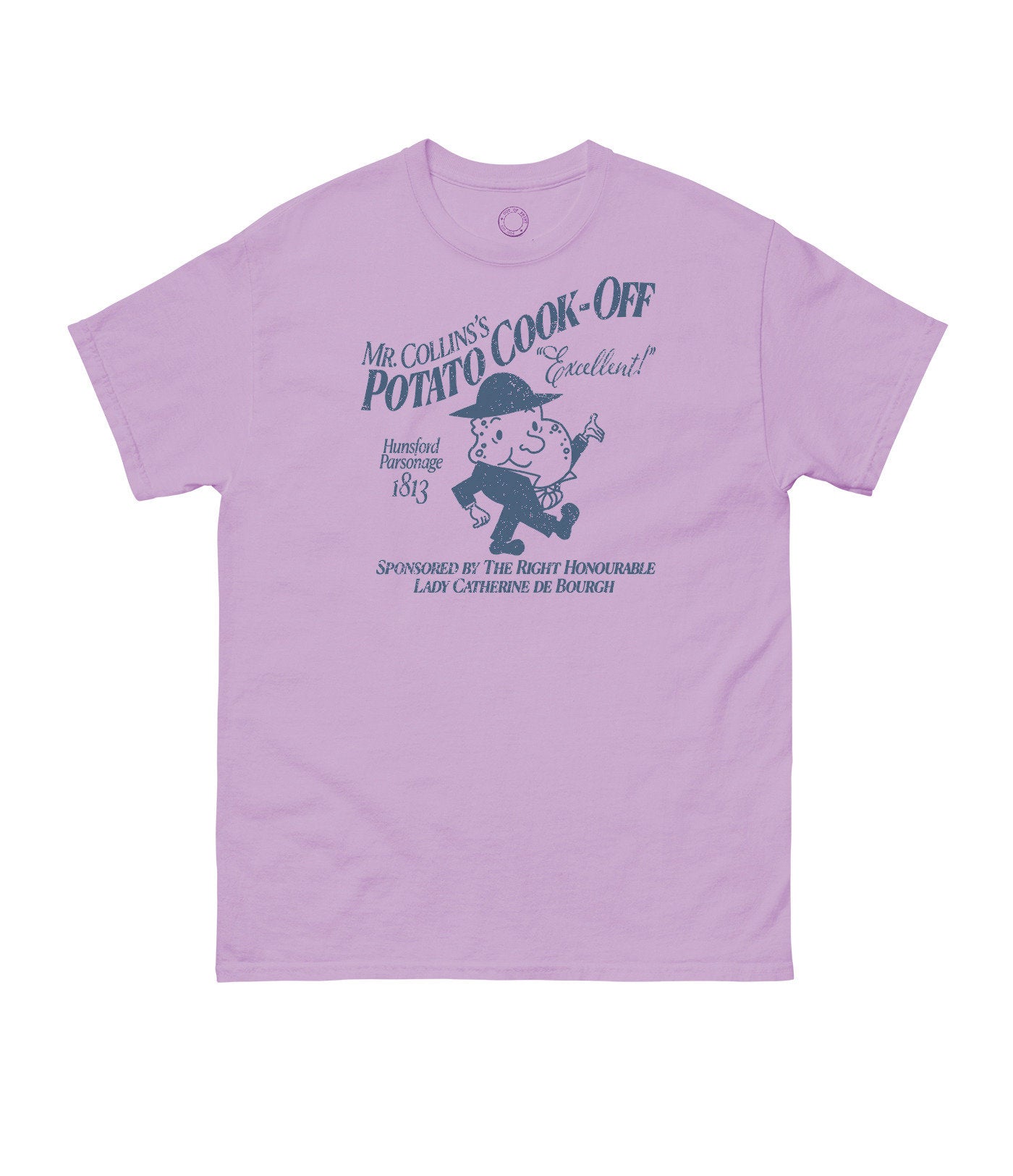 Jane Austen's Pride and Prejudice - Mr. Collins' Potato Cook-Off Unisex T-Shirt Small