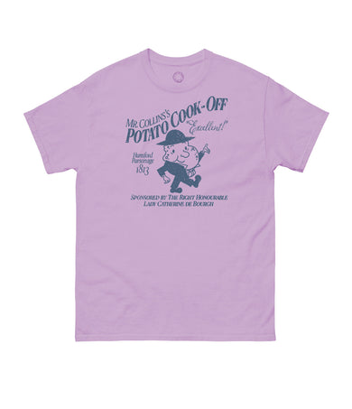Jane Austen's Pride and Prejudice - Mr. Collins' Potato Cook-Off Unisex T-Shirt Small