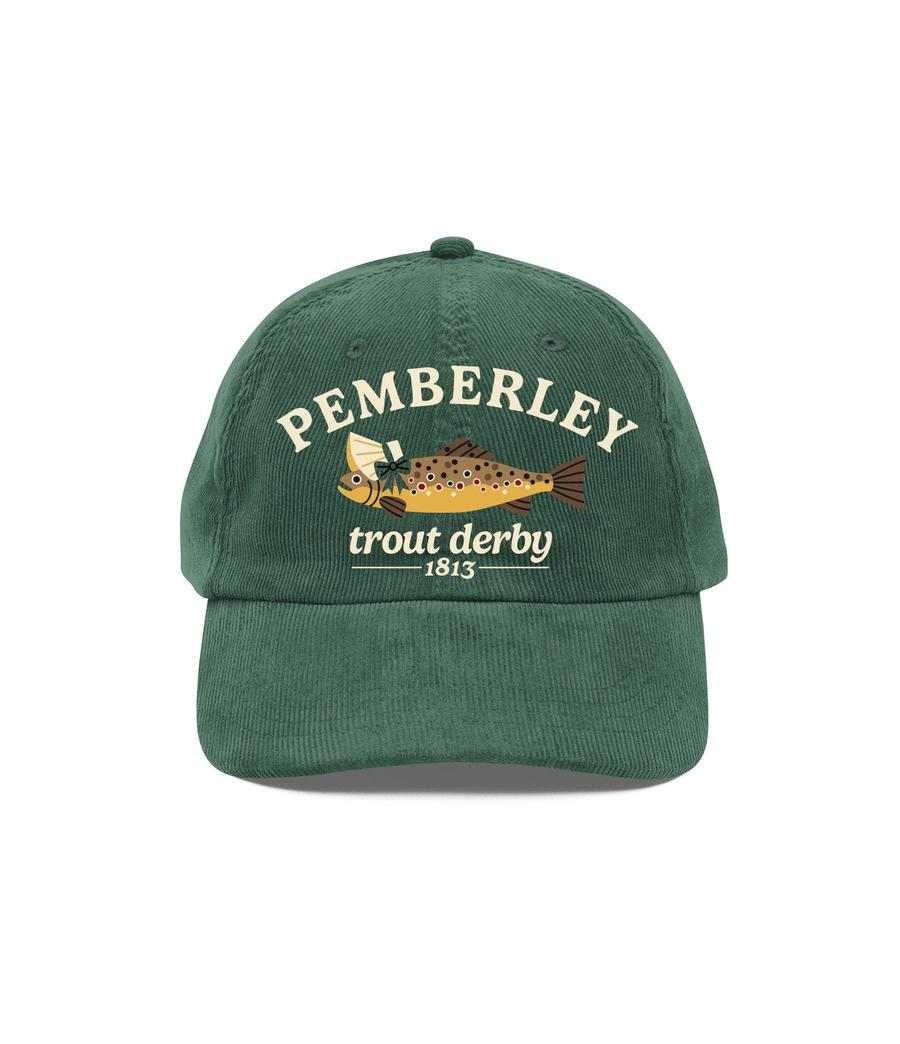 Jane Austen's Pride and Prejudice - Pemberley Trout Derby Hat-Lifestyle and Leisure-買書書 BuyBookBook