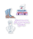 Jane Austen's Pride and Prejudice Stickers - Sticker Set of 4-Lifestyle and Leisure-買書書 BuyBookBook