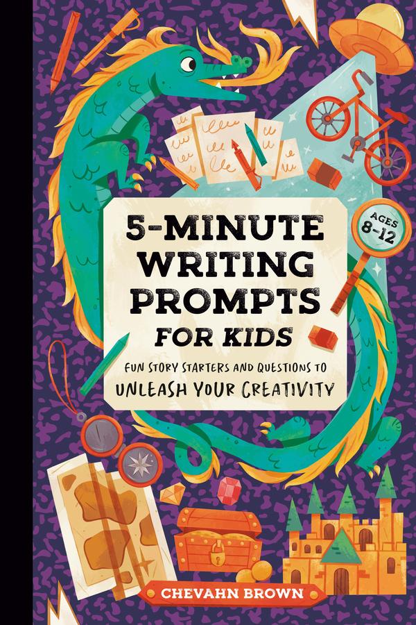 5-Minute Writing Prompts for Kids-Children’s Educational: Language/ literature/ literacy-買書書 BuyBookBook