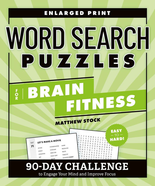 Word Search Puzzles for Brain Fitness-Hobbies/ quizzes/ games-買書書 BuyBookBook