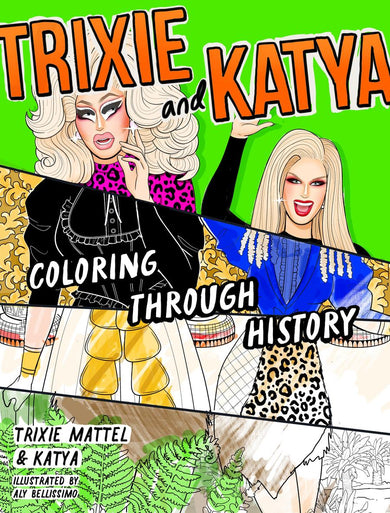 Trixie and Katya Coloring Through History-Lifestyle and Leisure-買書書 BuyBookBook