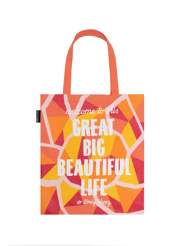 Emily Henry: Great Big Beautiful Life Tote Bag-Lifestyle and Leisure-買書書 BuyBookBook
