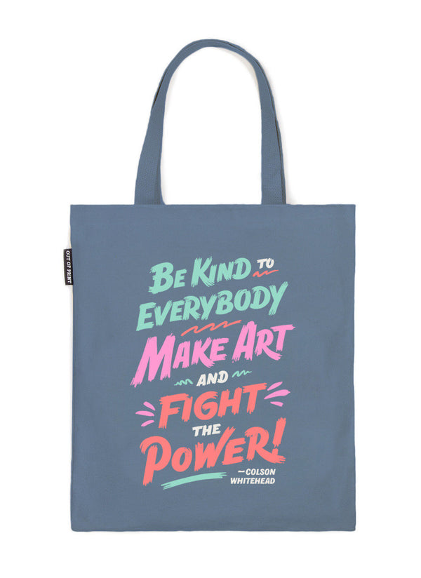 Colson Whitehead: Fight the Power Tote Bag-Lifestyle and Leisure-買書書 BuyBookBook