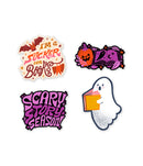 Halloween Scary Story Season Stickers - Sticker Set of 4-Lifestyle and Leisure-買書書 BuyBookBook