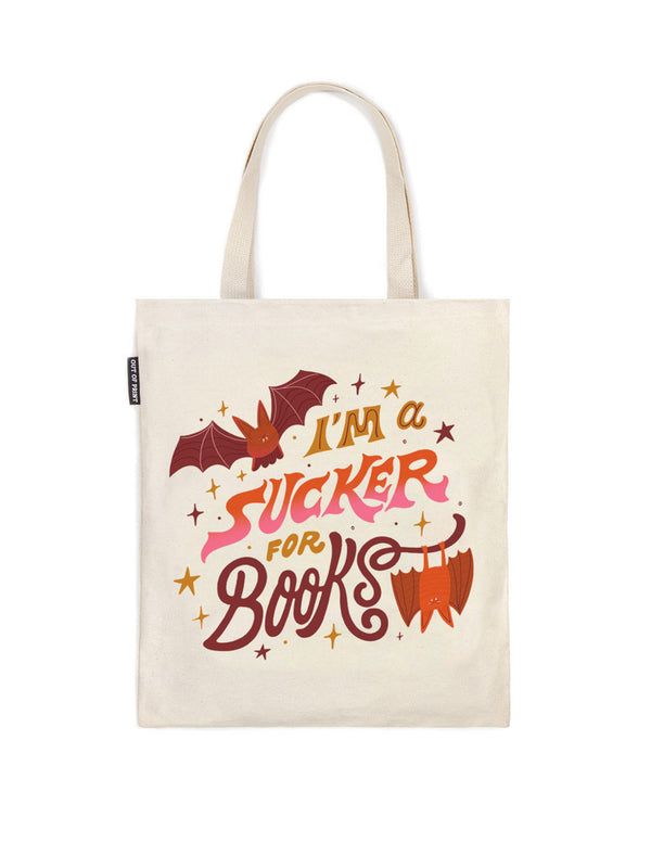 I'm a Sucker for Books Tote Bag-Lifestyle and Leisure-買書書 BuyBookBook