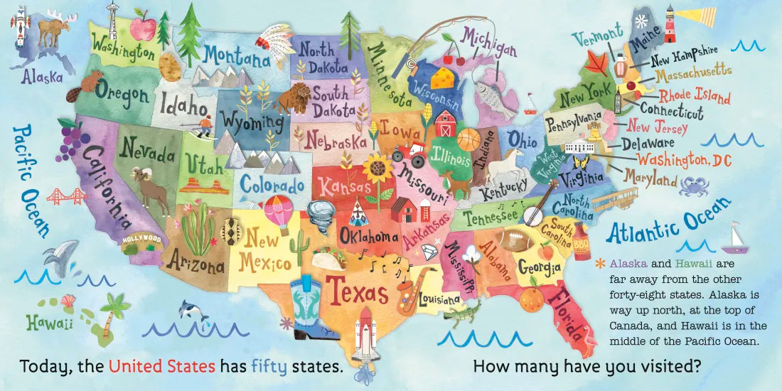 Hello, World! USA US - Board book