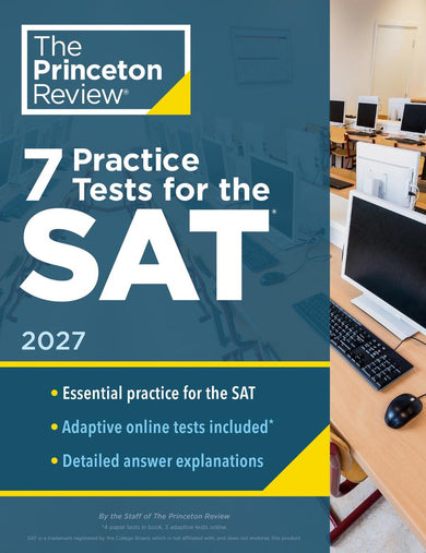 7 Practice Tests for the SAT, 2027-Children’s Educational: general-買書書 BuyBookBook
