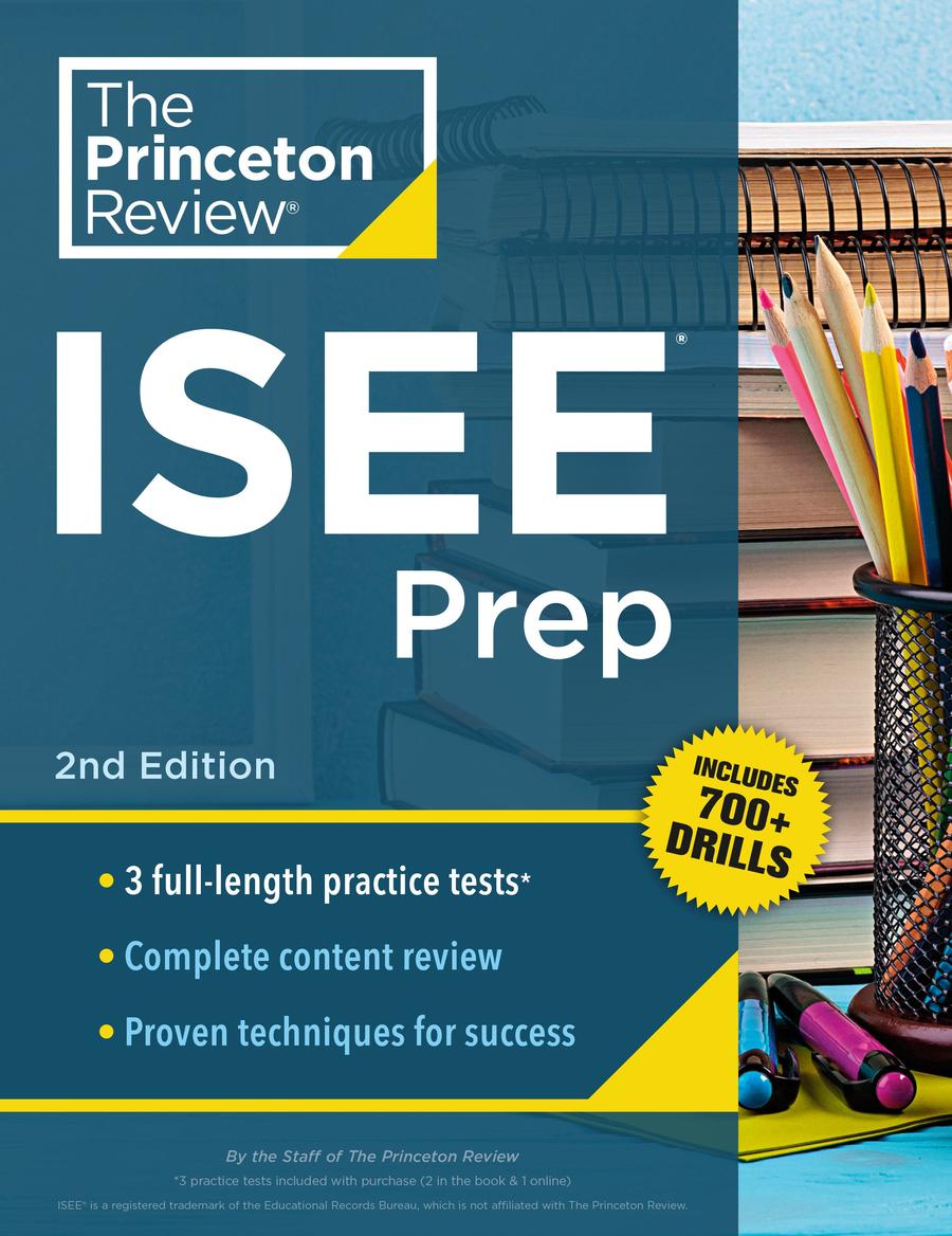 Princeton Review ISEE Prep, 2nd Edition-Children’s Educational: general-買書書 BuyBookBook
