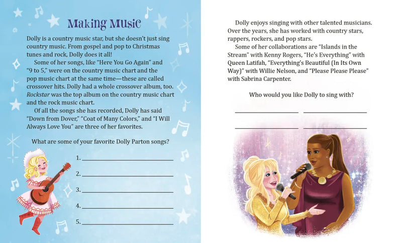 Dolly Parton Ultimate Fan Edition Little Golden Book Biography US - Hardback