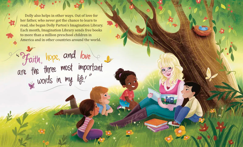 Dolly Parton Ultimate Fan Edition Little Golden Book Biography US - Hardback