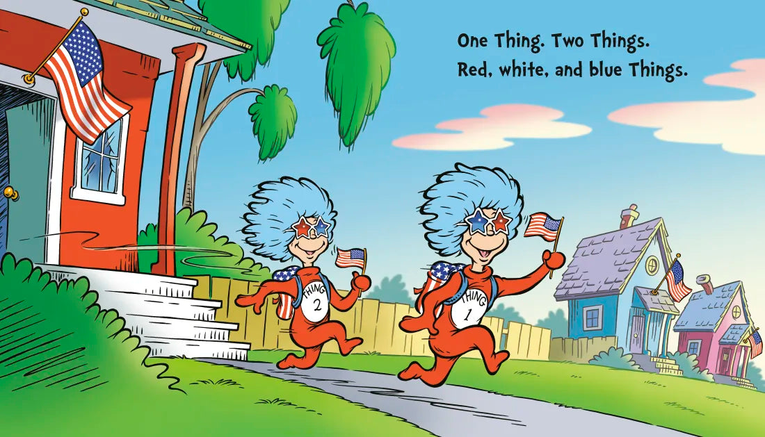 Dr. Seuss's Red, White, and Blue Things US - Board book