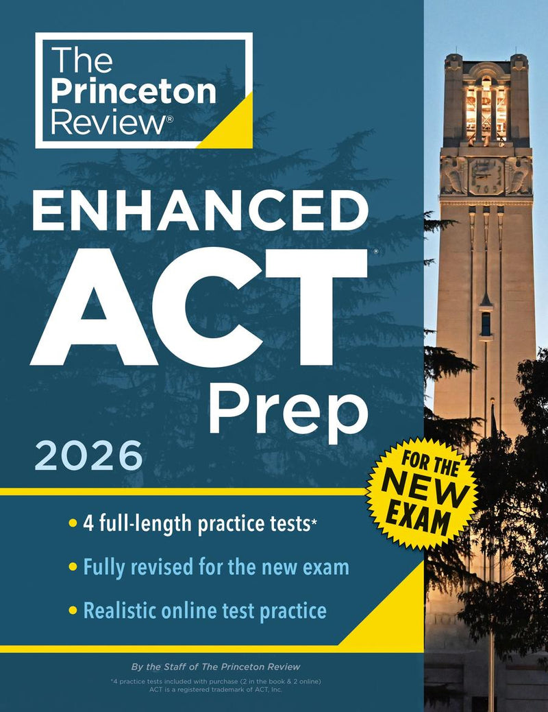 Princeton Review Enhanced ACT Prep, 2026-Children’s Educational: general-買書書 BuyBookBook