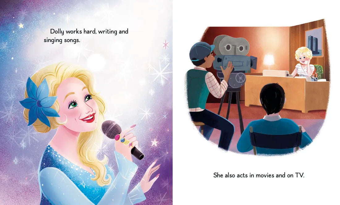 Dolly Parton: Baby Edition (A Little Golden Book Biography) US - Board book