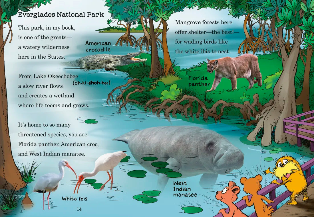 Explore the National Parks with Dr. Seuss's Lorax US - Hardback