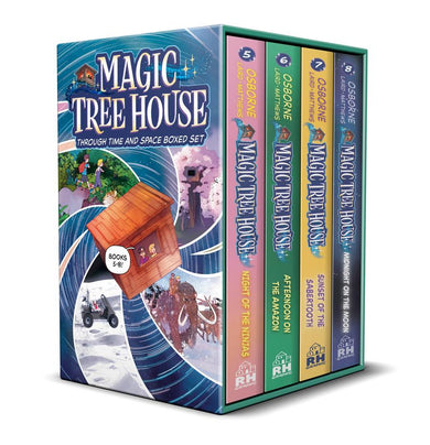 Magic Tree House Through Time and Space Boxed Set: Graphic Novels 5-8-Graphic novel / Comic book / Manga: genres-買書書 BuyBookBook