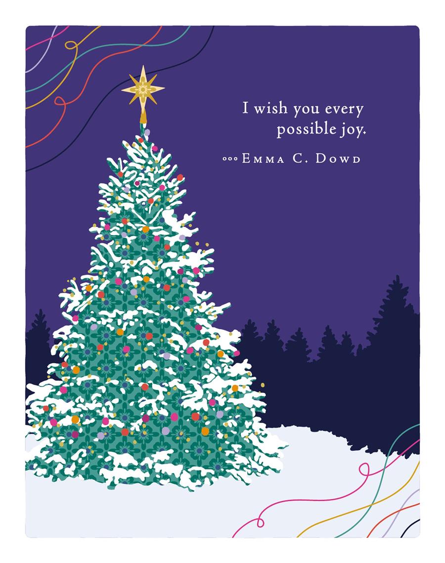 Positively Green Greeting Cards: Holiday - I Wish You Every Possible Joy (Pack of 6)-Lifestyle and Leisure-買書書 BuyBookBook