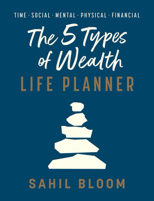 The 5 Types of Wealth Life Planner-Self-help/ personal development/ practical advice-買書書 BuyBookBook
